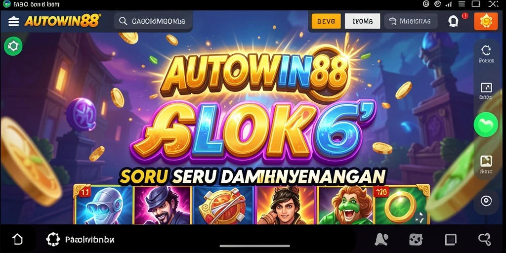 Tangkapan layar gameplay <strong>AUTOWIN88</strong> yang menunjukkan keseruan permainan Slot.