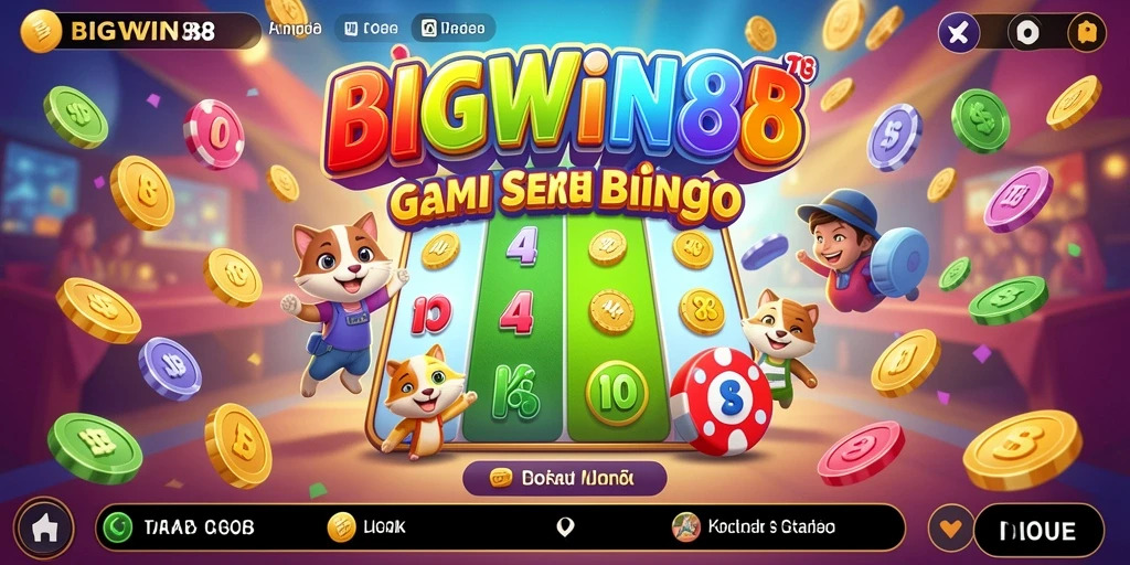 Tampilan permainan Bingo yang menarik di BIGWIN88.