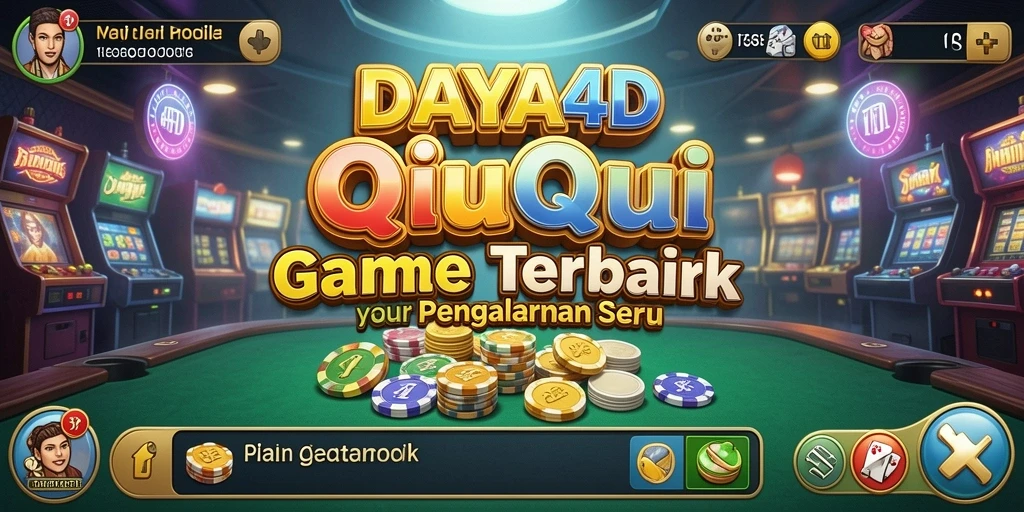 Tampilan gameplay seru dari DAYA4D dalam permainan QiuQiu.