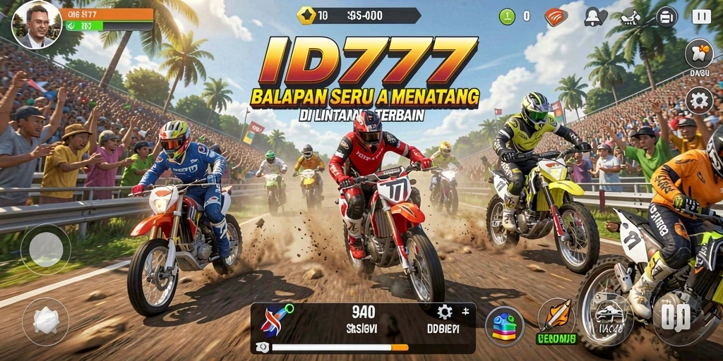 Gameplay seru balapan mobil di ID777 dengan grafis menakjubkan.