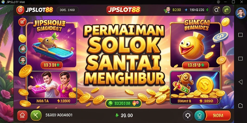 Screenshot gameplay JPSLOT88 menampilkan keseruan bermain slot.