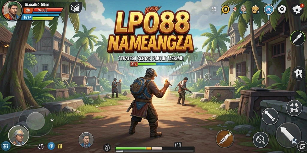 Tangkapan layar utama LPO88 menampilkan momen strategi epik dalam pertempuran.