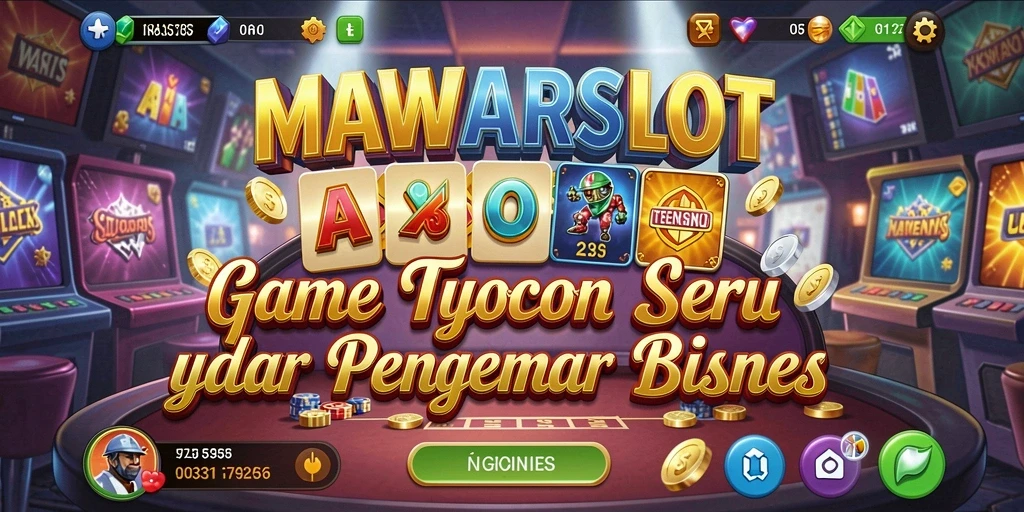 Tangkapan layar <strong>MAWARSLOT</strong> menunjukkan gameplay menarik dalam membangun bisnis.