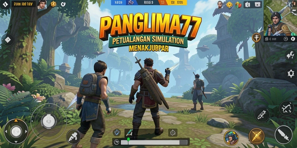 Tangkapan layar gameplay PANGLIMA77 yang menggambarkan petualangan menyenangkan.