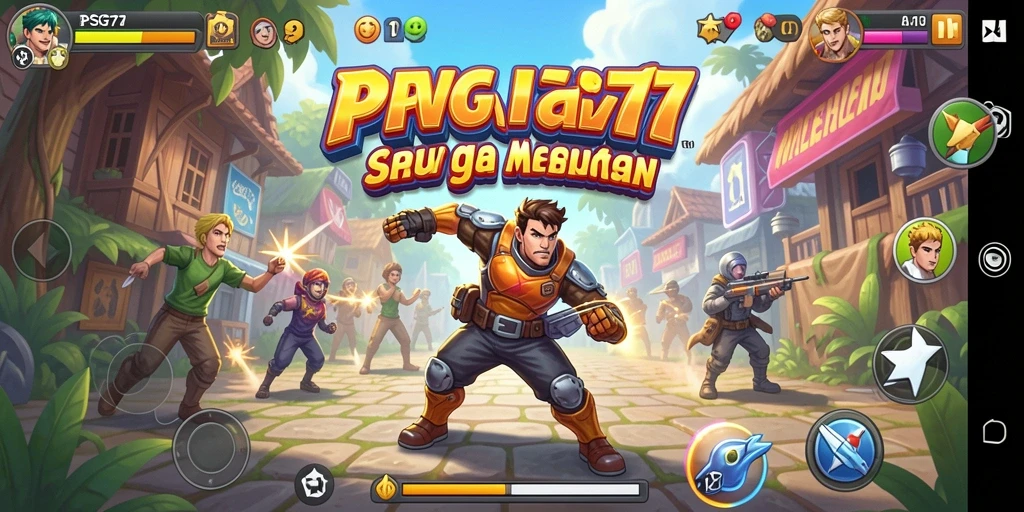 Tangkapan layar gameplay PSG77 yang menampilkan aksi seru dan grafis yang menarik.