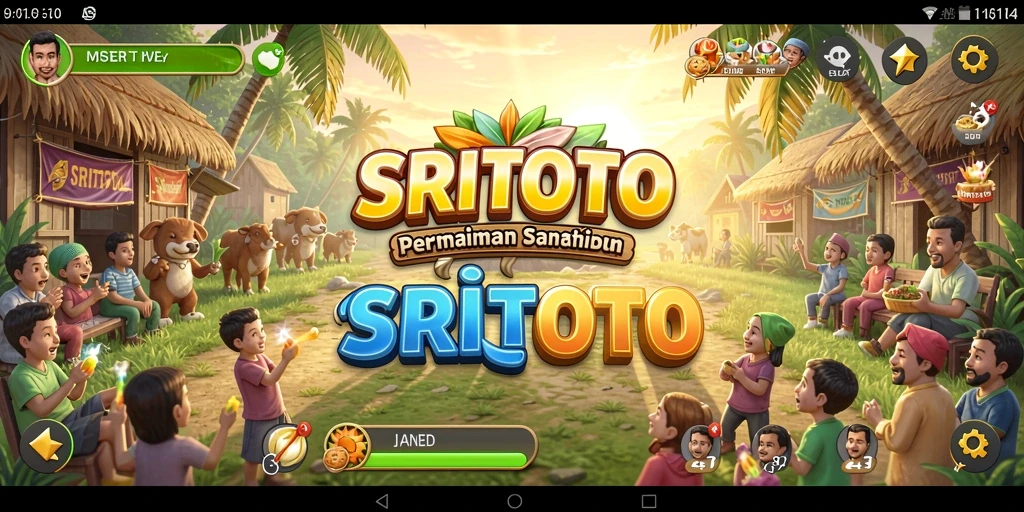Screenshot gameplay SRITOTO yang menampilkan keseruan permainan Casual.